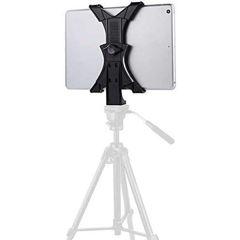 Universal Tablet Tripod Mount for Ipad, Ipad Air, Air 2,Ipad Mini, Galaxy Tab, and Many More Tablets. plus Microfiber Cleaning Cloth