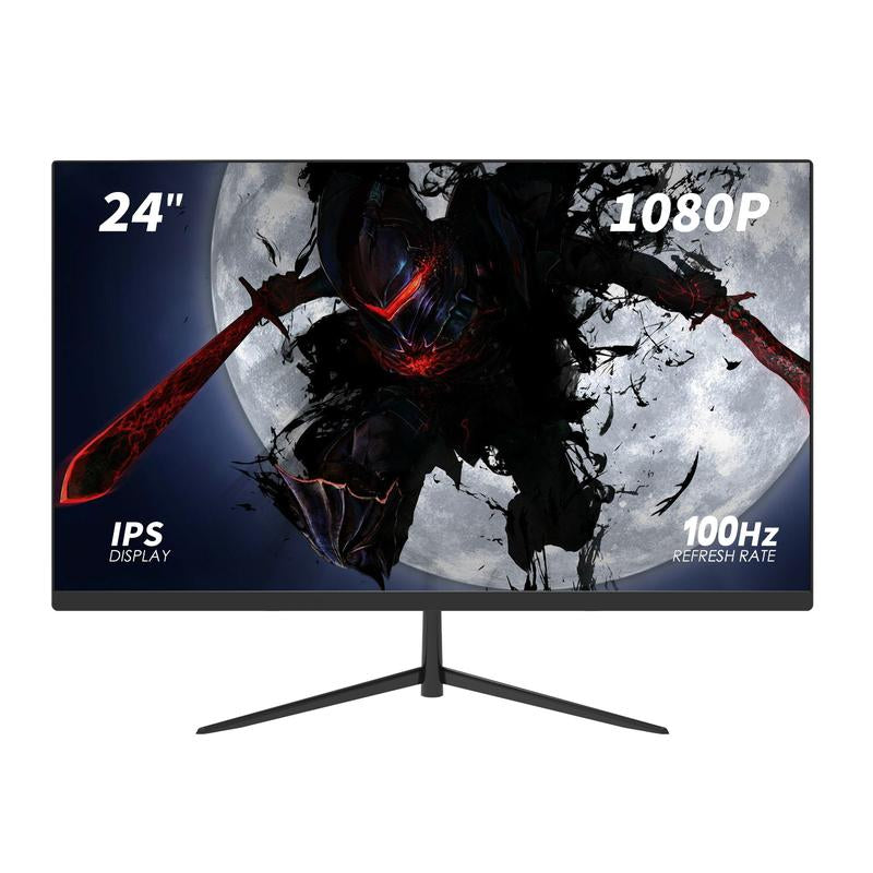 24'' 165Hz 1080P Gaming Monitor - IPS, Freesync, HDMI, VESA, Tilt Adjustable, Frameless, Speakers 165Hz Monitor Gaming Monitors Display Borderless